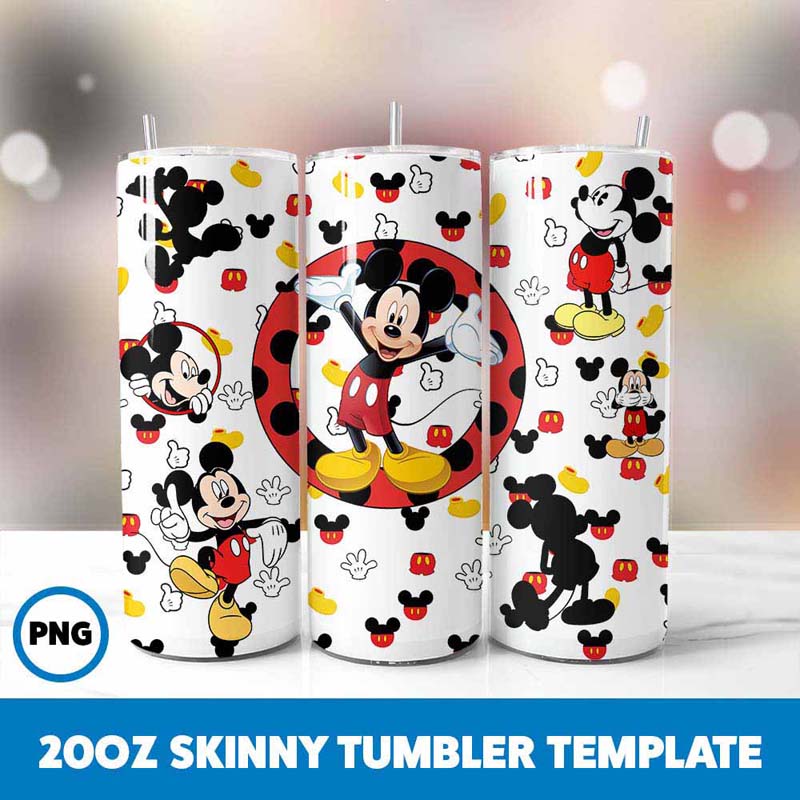 Mickey Mouse 20oz Tumbler Wrap