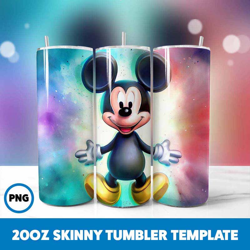 Mickey Mouse 20oz Tumbler Wrap