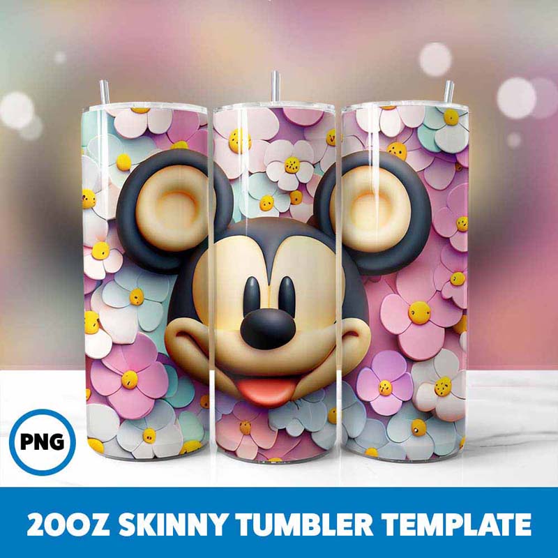 Mickey Mouse 20oz Tumbler Wrap