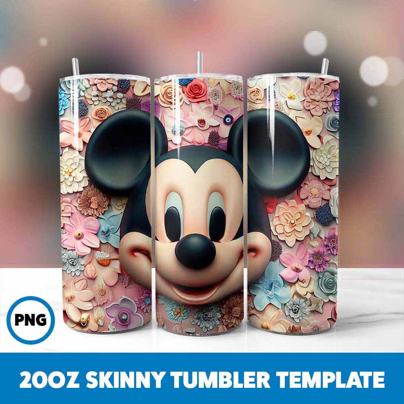 Mickey Mouse 20oz Tumbler Wrap