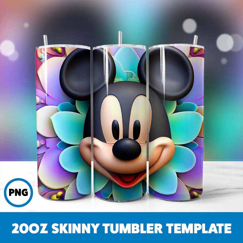 Mickey Mouse 20oz Tumbler Wrap