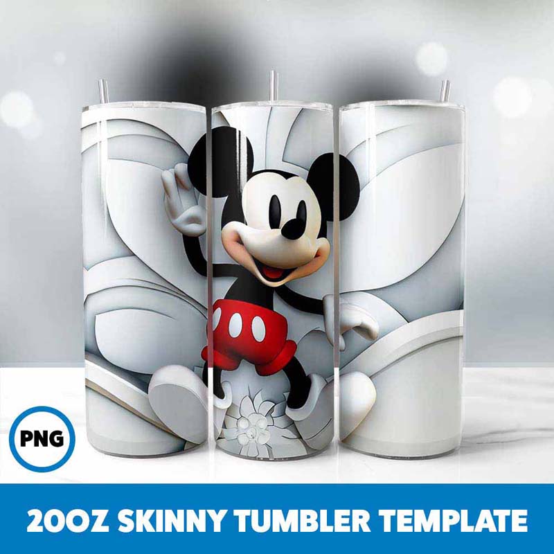 Mickey Mouse 20oz Tumbler Wrap