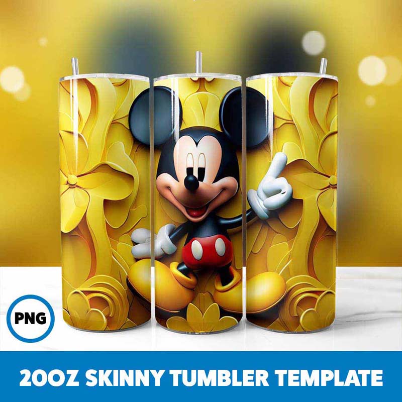 Mickey Mouse 20oz Tumbler Wrap