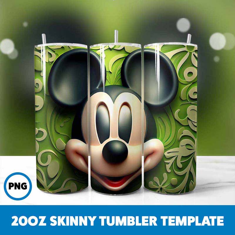 Mickey Mouse 20oz Tumbler Wrap