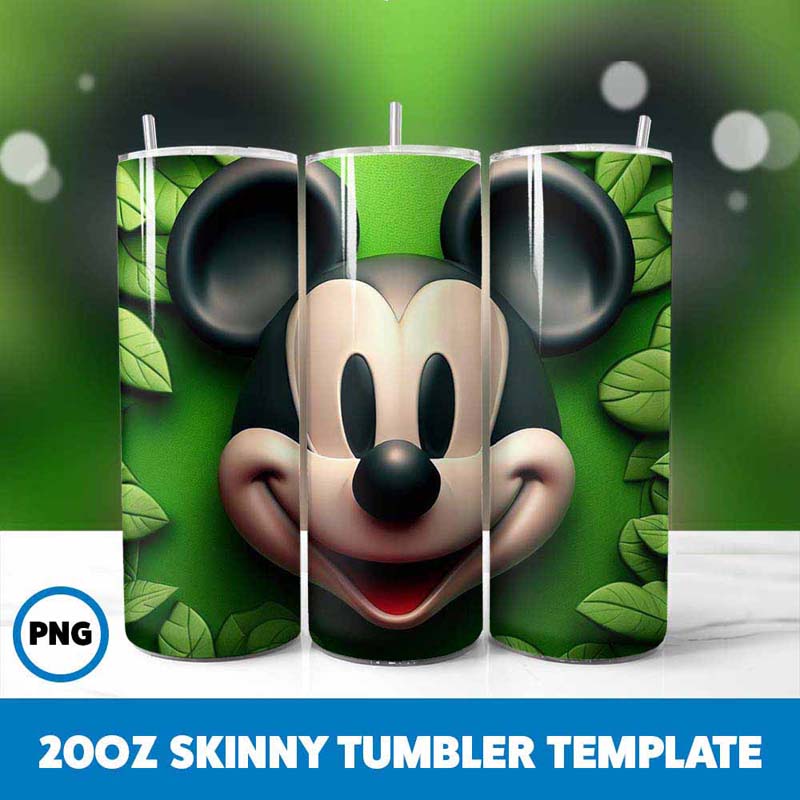 Mickey Mouse 20oz Tumbler Wrap