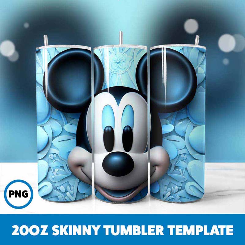 Mickey Mouse 20oz Tumbler Wrap