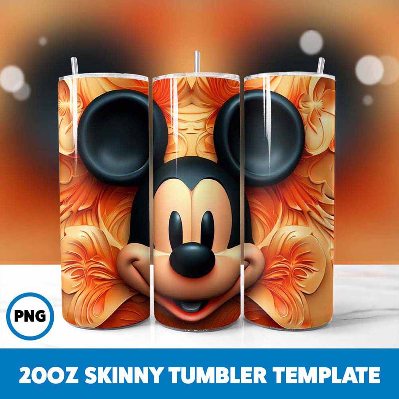 Mickey Mouse 20oz Tumbler Wrap