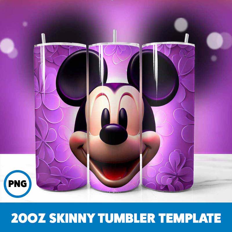 Mickey Mouse 20oz Tumbler Wrap