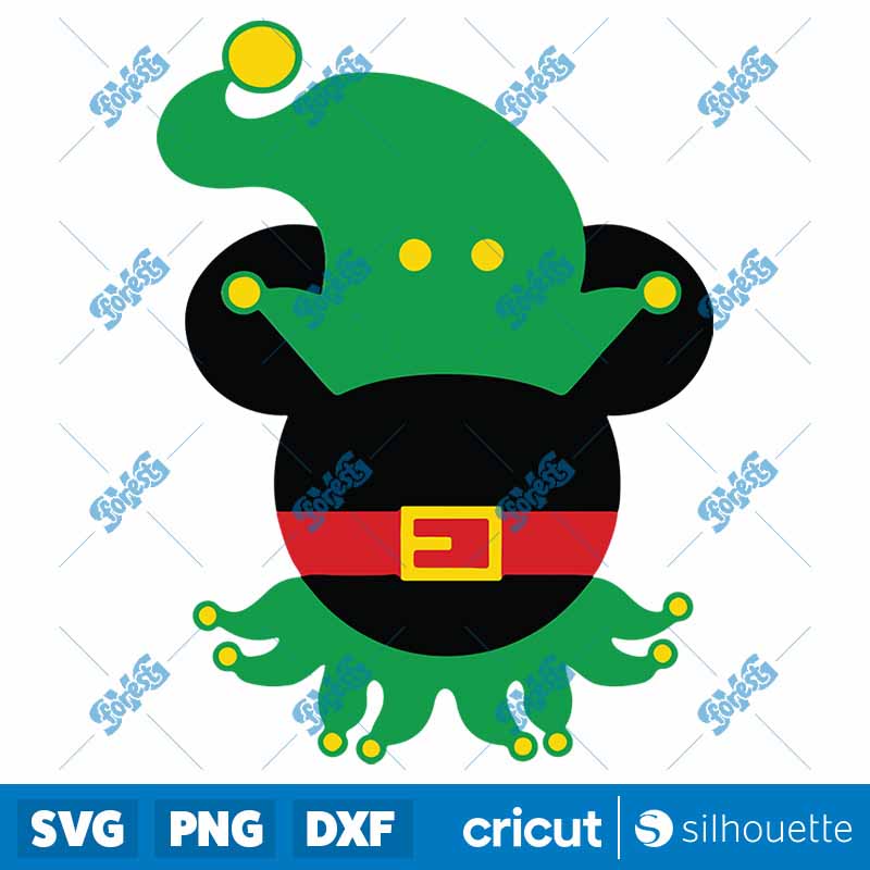 Mickey Mouse Elf SVG