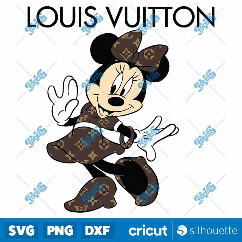 Mickey Mouse Louis Vuitton SVG