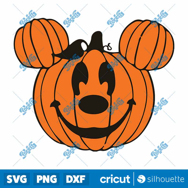 Mickey Pumpkin Head SVG