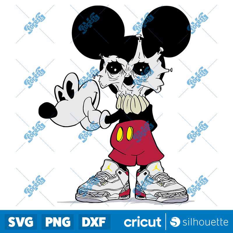 Mickey Unmasked SVG