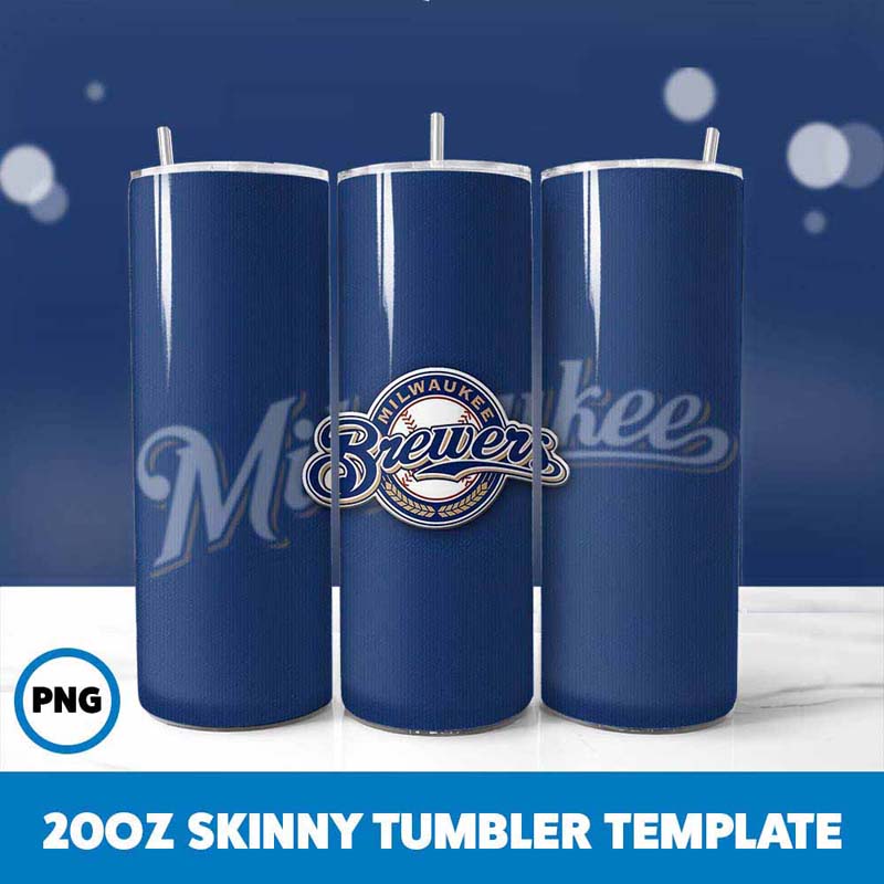 Milwaukee Brewers 20oz Tumbler
Wrap