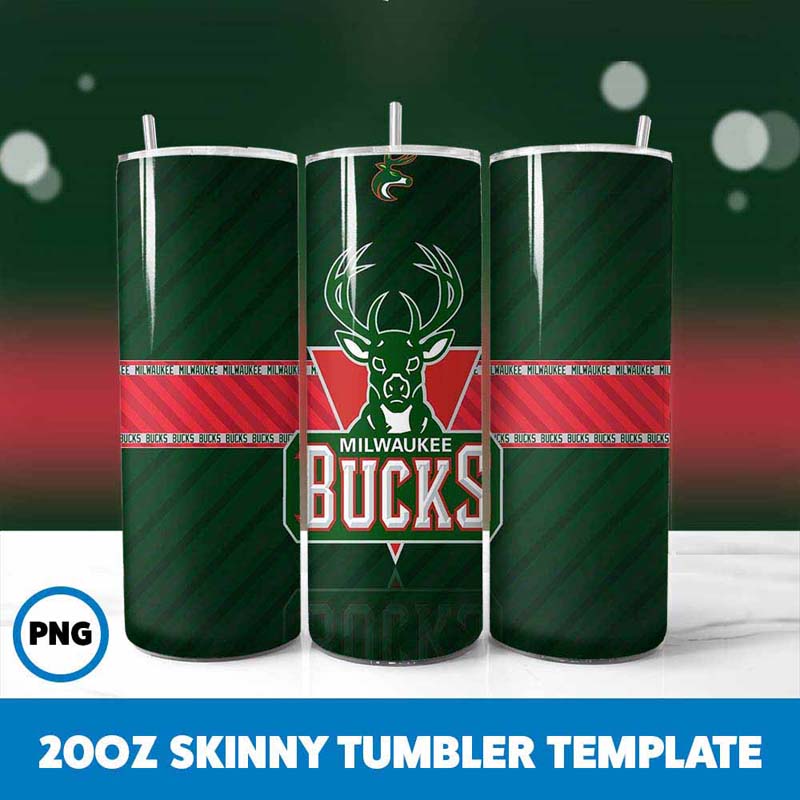 Milwaukee Bucks 20oz Tumbler
Wrap