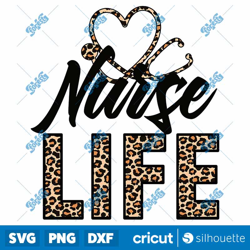 Mini Nurse Life Leopard
Pattern PNG