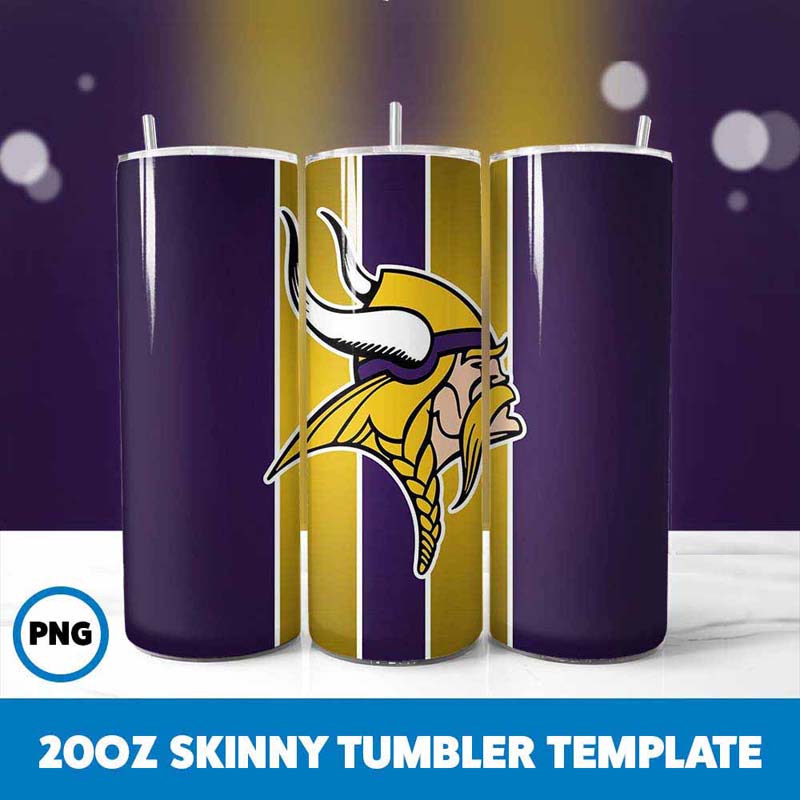 Minnesota Vikings 20oz Tumbler
  Wrap