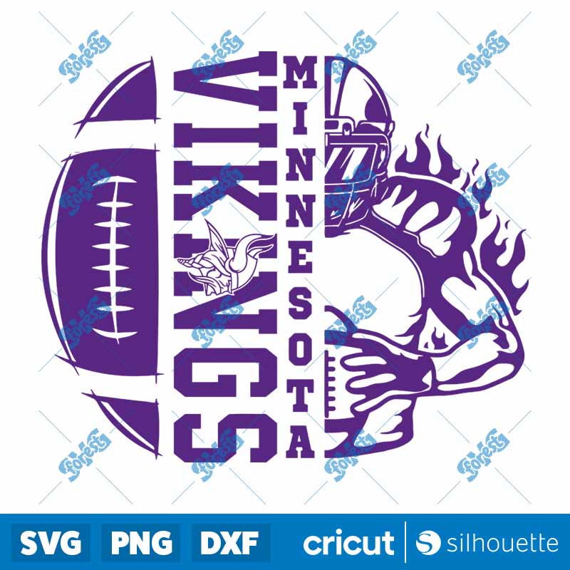 Minnesota Vikings Football
  Player SVG