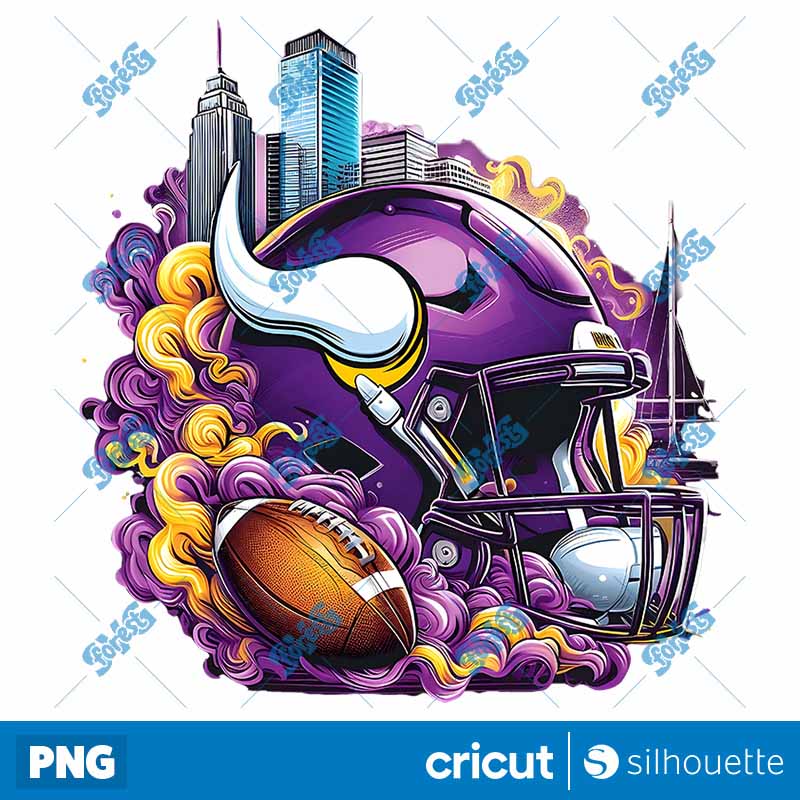 Minnesota Vikings NFL Helmet
  PNG