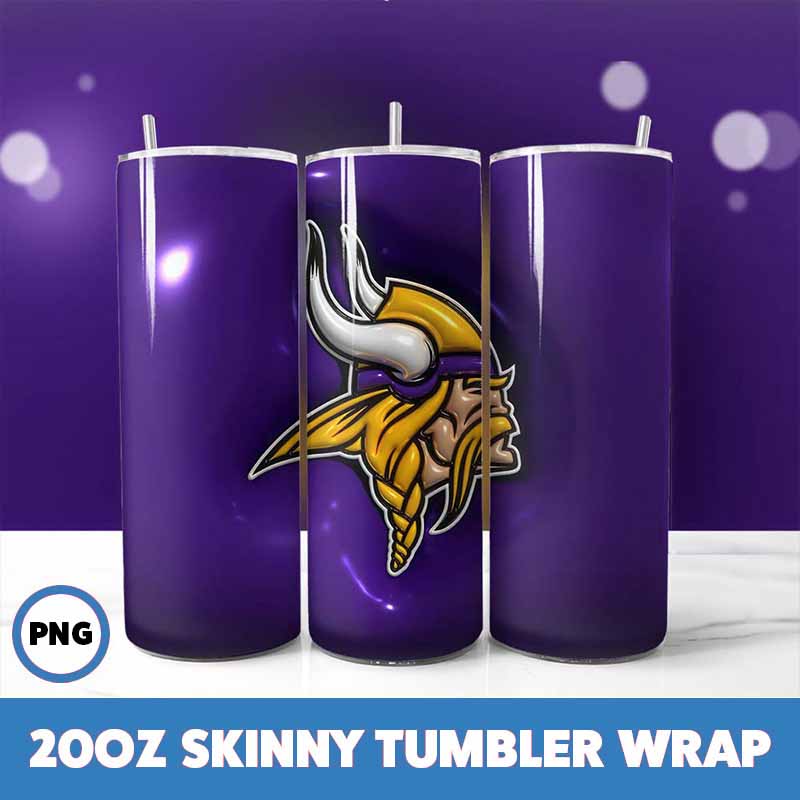 Minnesota Vikings NFL Tumbler
  Wrap