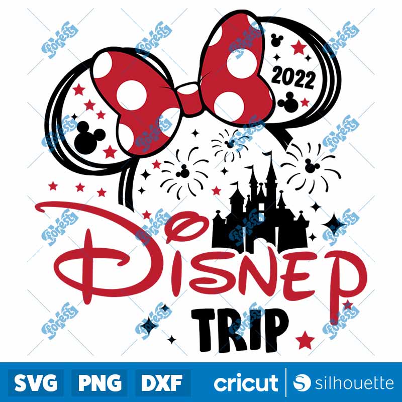 Minnie Mouse Disney Trip SVG