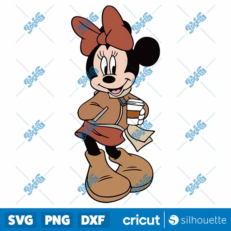 Minnie Mouse Fall SVG