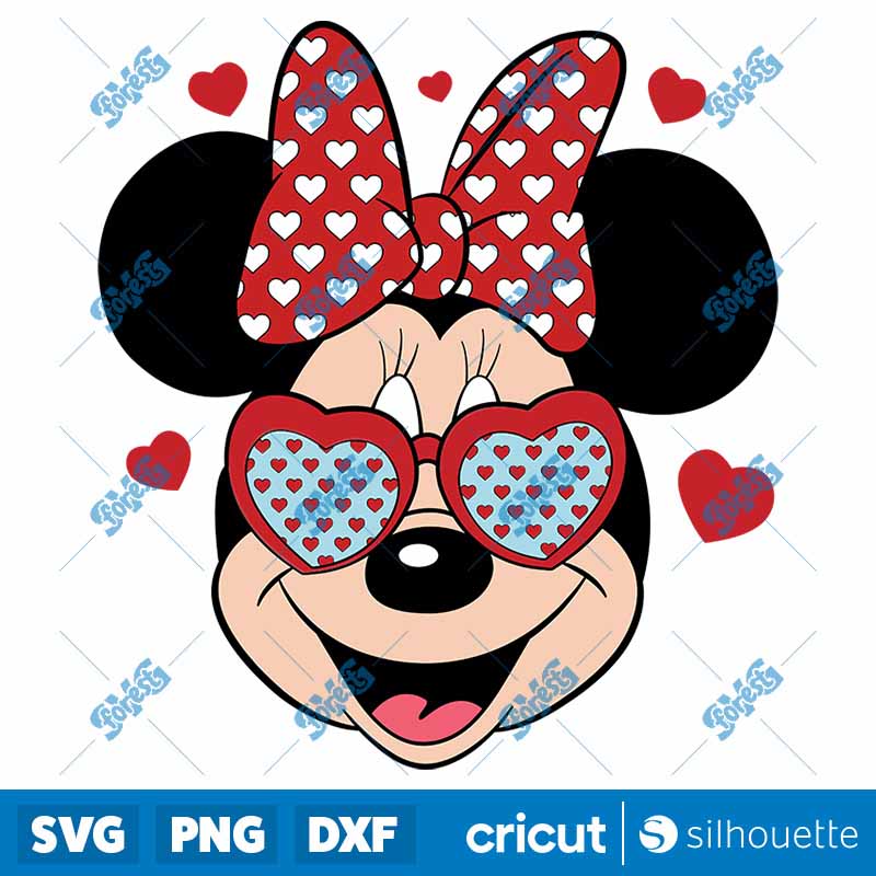 Minnie Mouse Valentines Day
  SVG