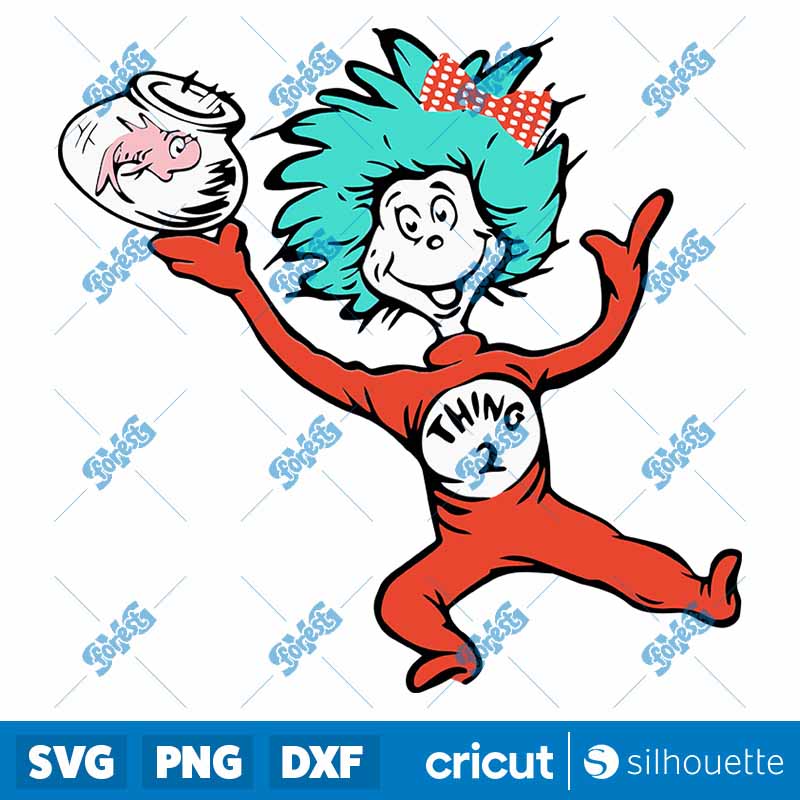 Miss Thing 2 Dr Seuss SVG