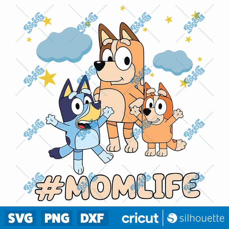 Mom Life Chilli Heeler Bluey
Bingo SVG