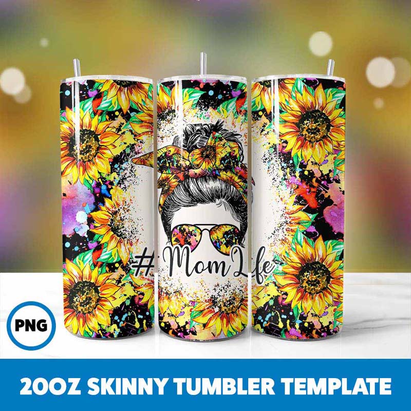 Mom Life Sunflowers Tumbler
Wrap