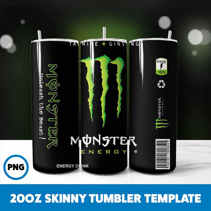 Monster Energy Tumbler Wrap