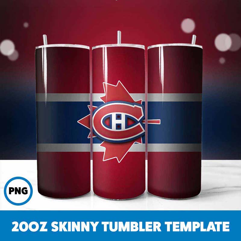 Montreal Canadiens 20oz
Tumbler Wrap