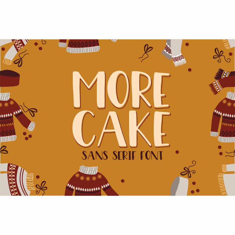 More Cake Font