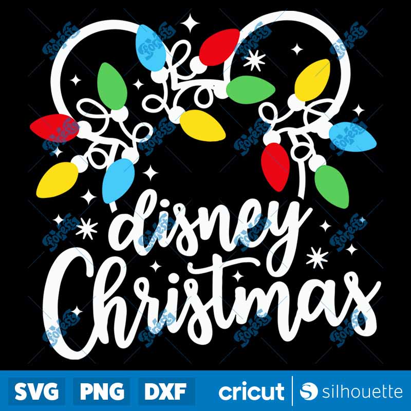 Mouse Head Disney Christmas
SVG