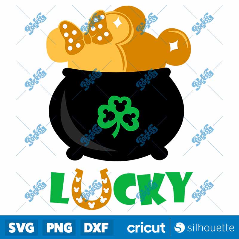 Mouse Pot of gold SVG