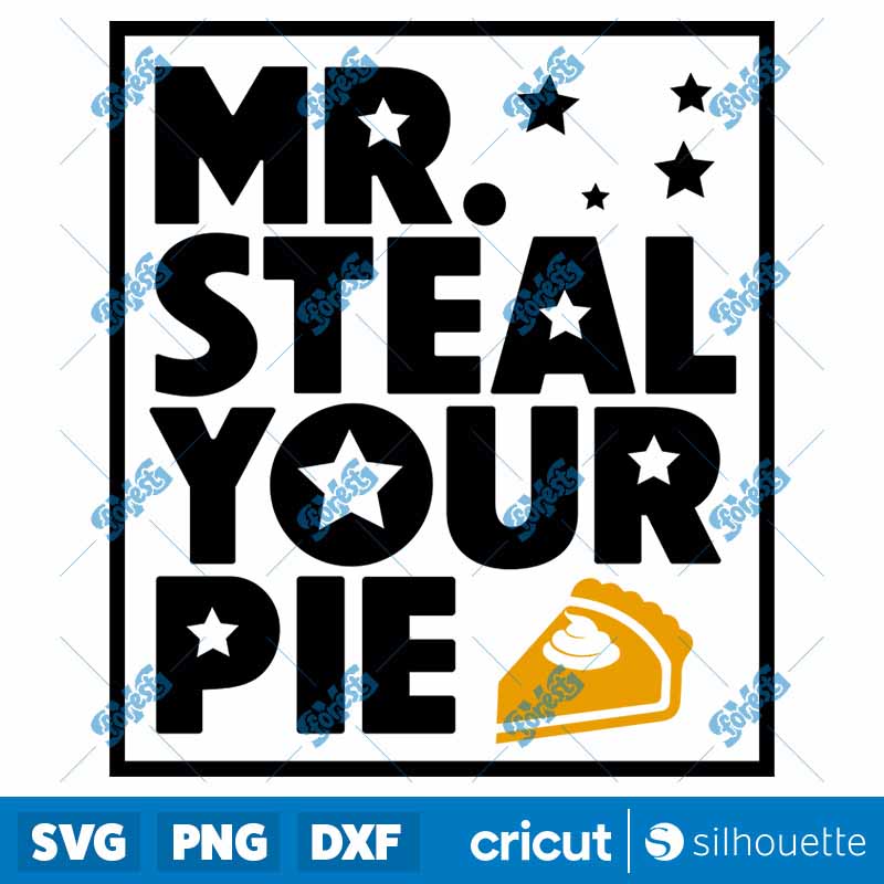 Mr Steal Your Pie SVG