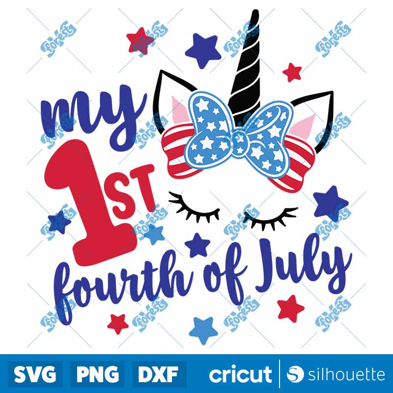 My 1st 4th Of July SVG