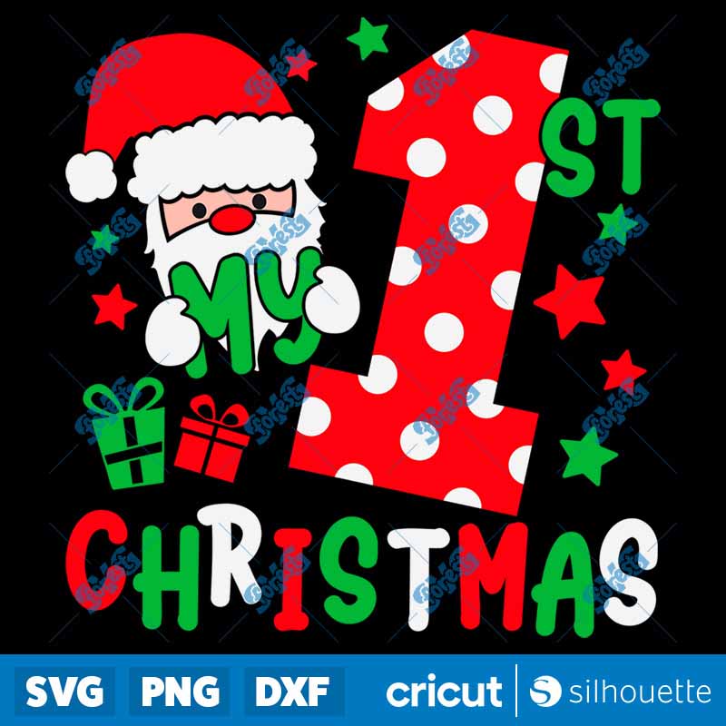 My 1st Christmas SVG