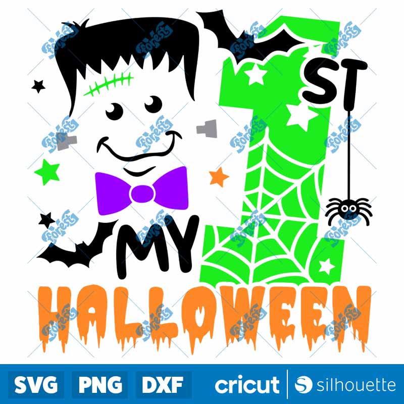 My 1st Halloween Boy SVG