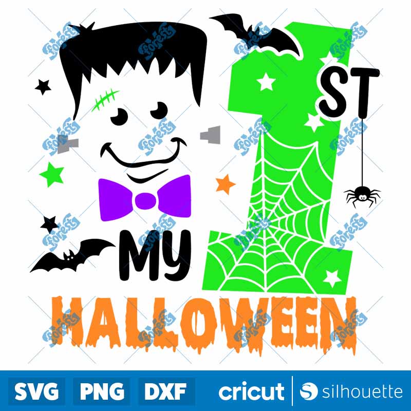 My 1st Halloween Boy SVG