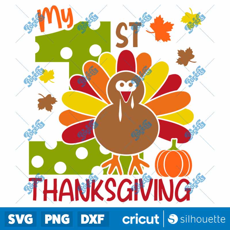 My 1st Thanksgiving SVG