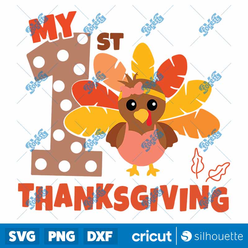 My 1st Turkey Thanksgiving SVG