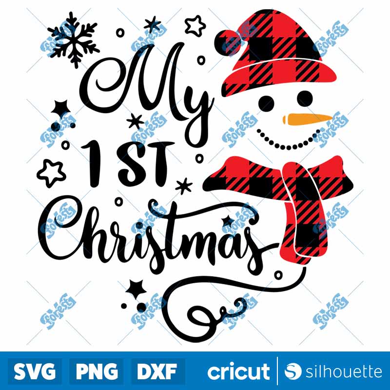 My First Christmas SVG