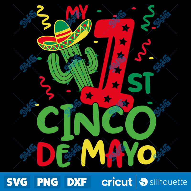 My First Cinco de Mayo SVG