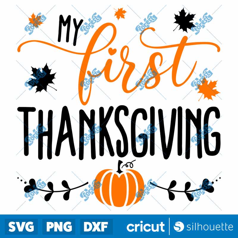 My First Thanksgiving SVG