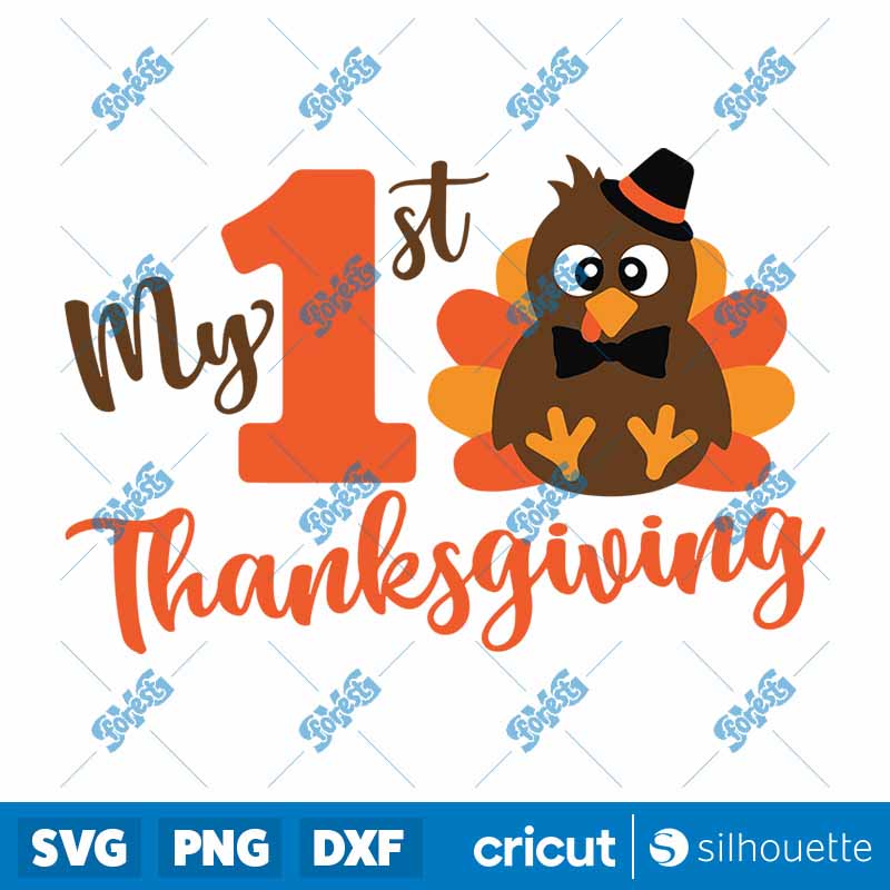 My First Thanksgiving SVG