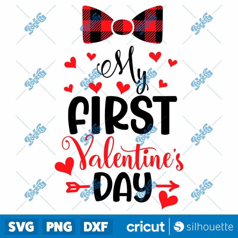 My First Valentine's Day SVG