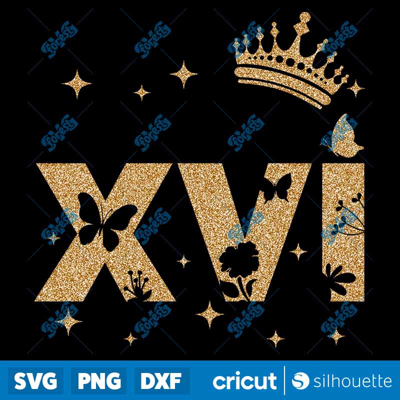 My Sweet XVI SVG