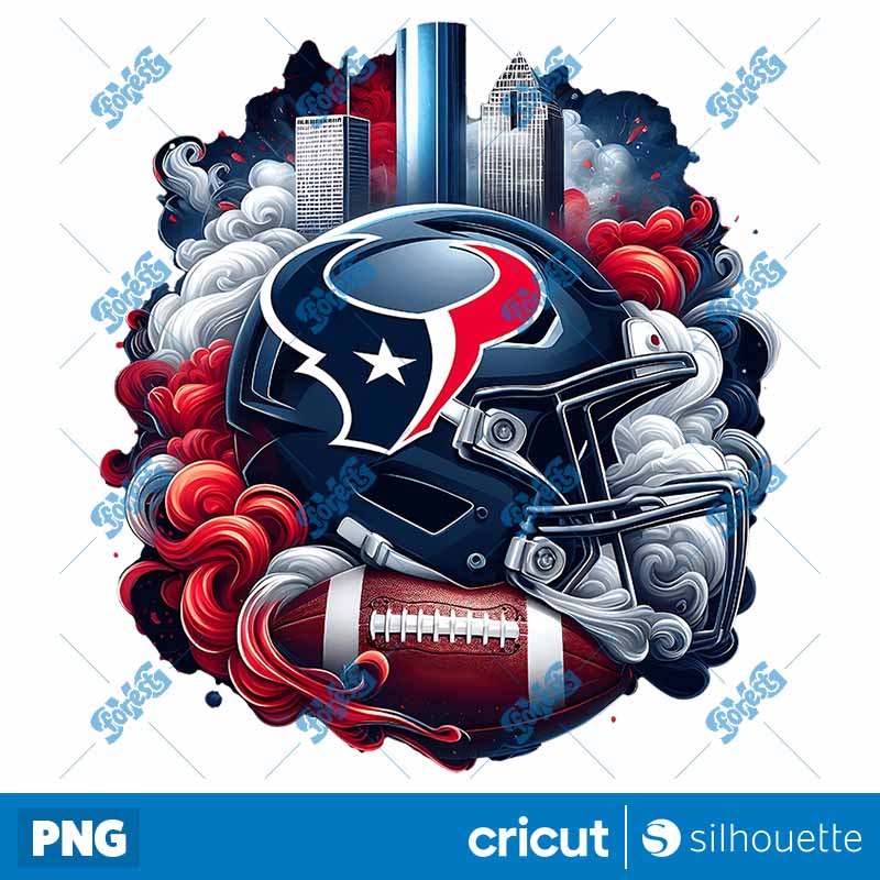 NFL Helmet Houston Texans PNG