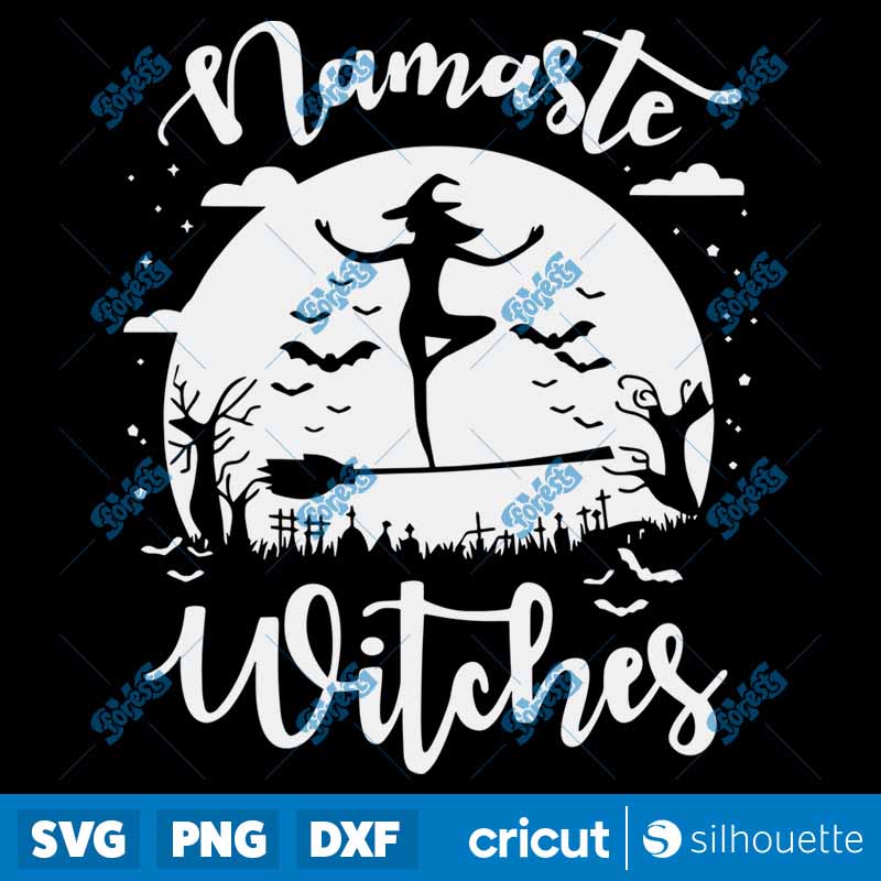 Namaste Witches SVG