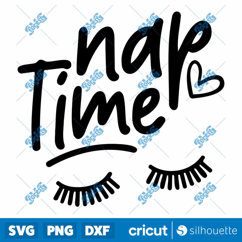 Nap Time Lashes SVG